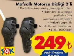 MAFSALLI MOTORCU DİZLİĞİ 2’Lİ MAFSALLI MOTORCU DİZLİĞİ 2’Lİ